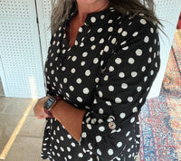 Sew In Love - Cover Me In Spots Buttery Soft Gabby Top
