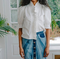 Love The Label - Zuri Button Front Top