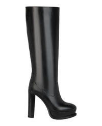 Alexander Mcqueen - Women's Leather Knee-high Boots