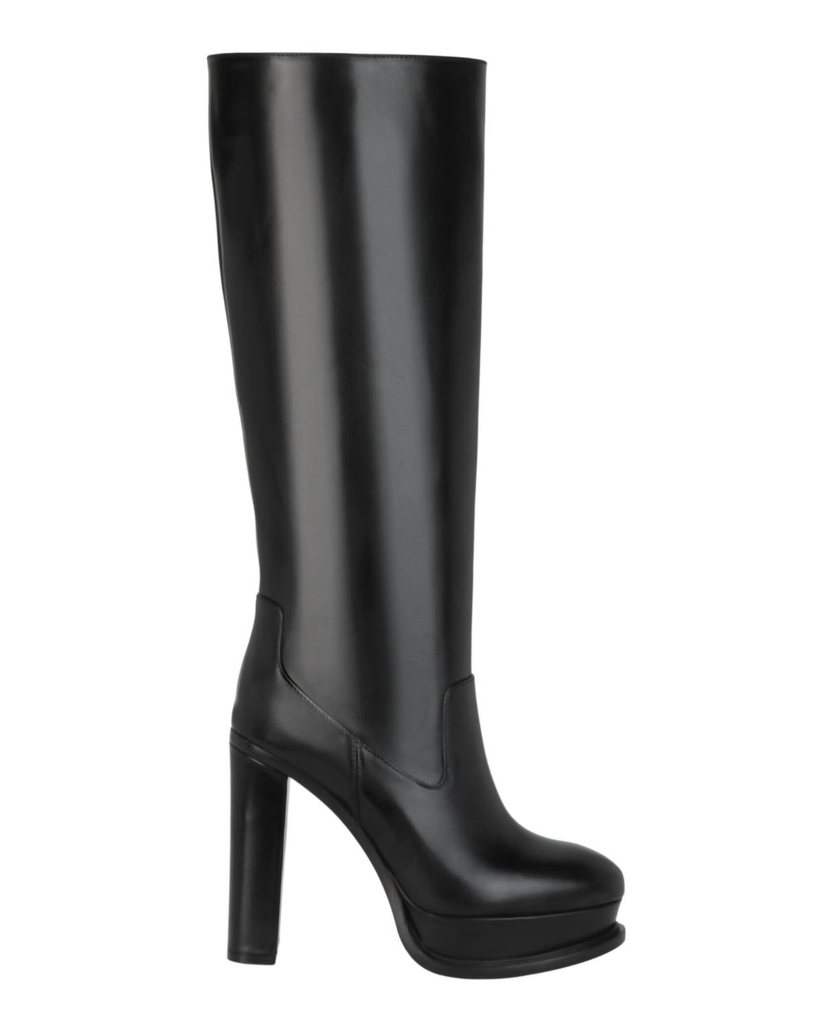 Alexander Mcqueen - Women's Leather Knee-high Boots