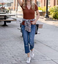 Grace And Lace - Any Day Waffle Tee