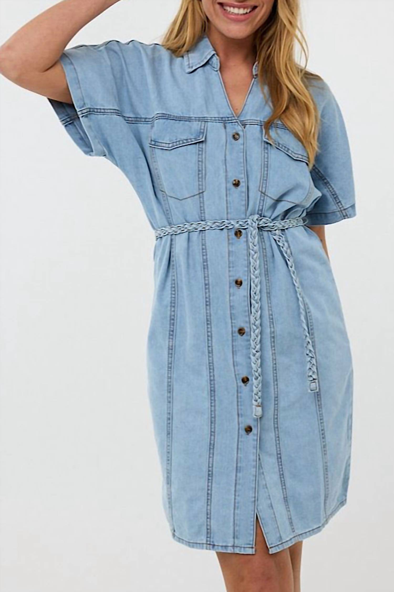 Esqualo - Denim Mini Dress