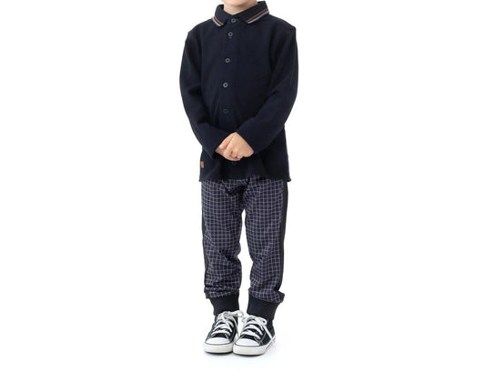 Noruk Collection - Boys' Pique Stripe Collar Shirt