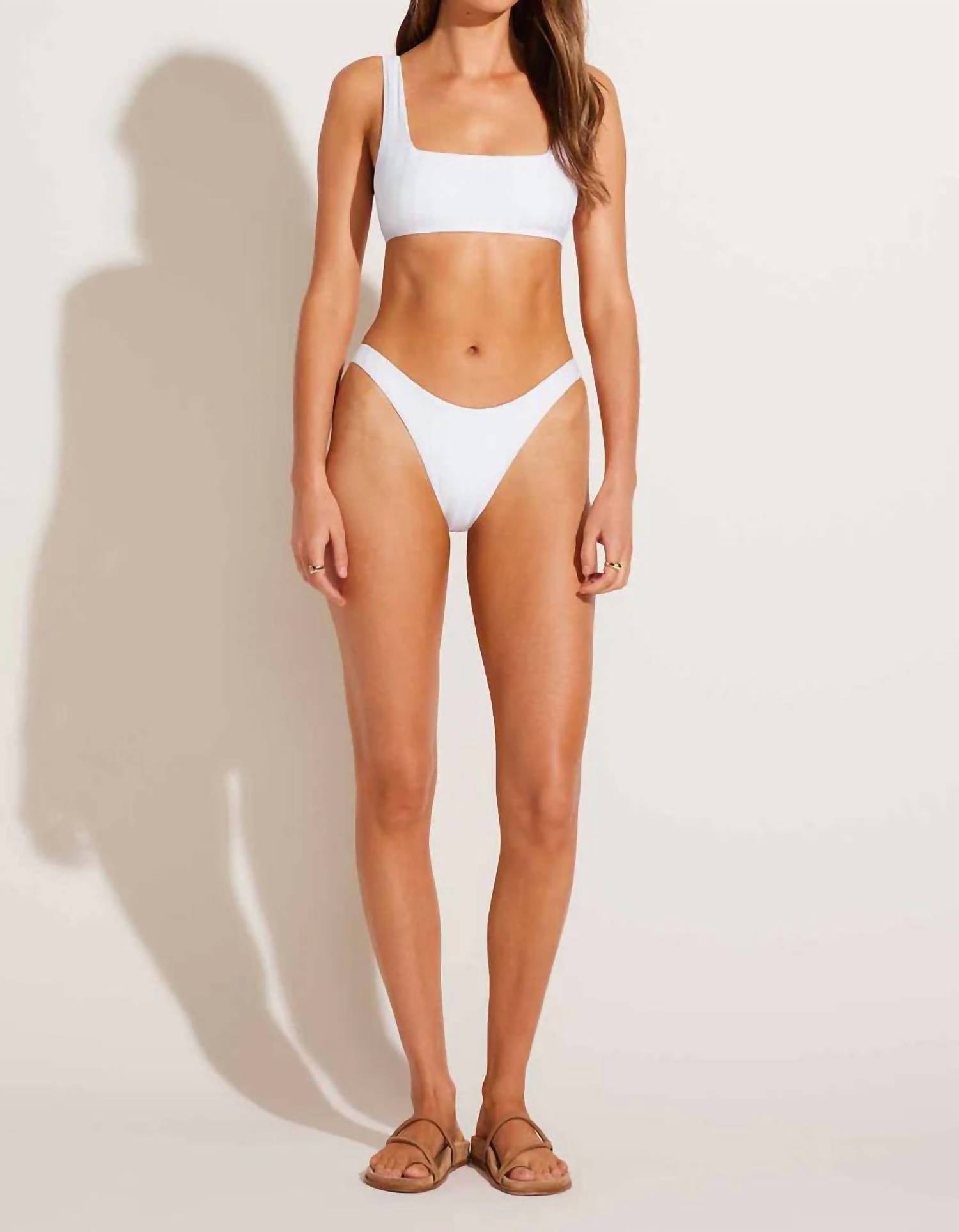 Vitamin A - Cali High Leg Bikini Bottom