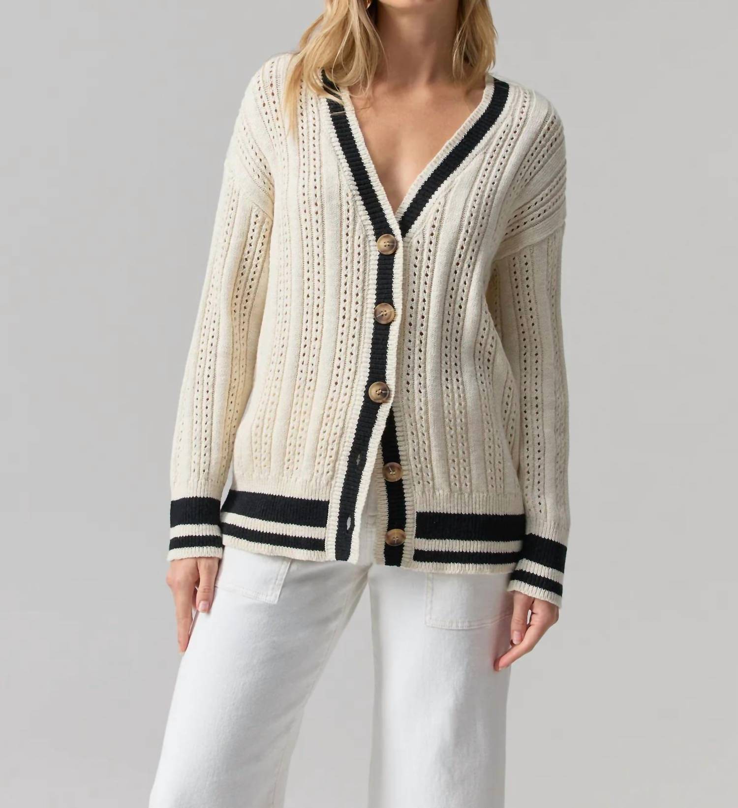 Sanctuary - Sport Stripe Cardigan
