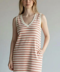 Bobi - V-neck Midi Dress
