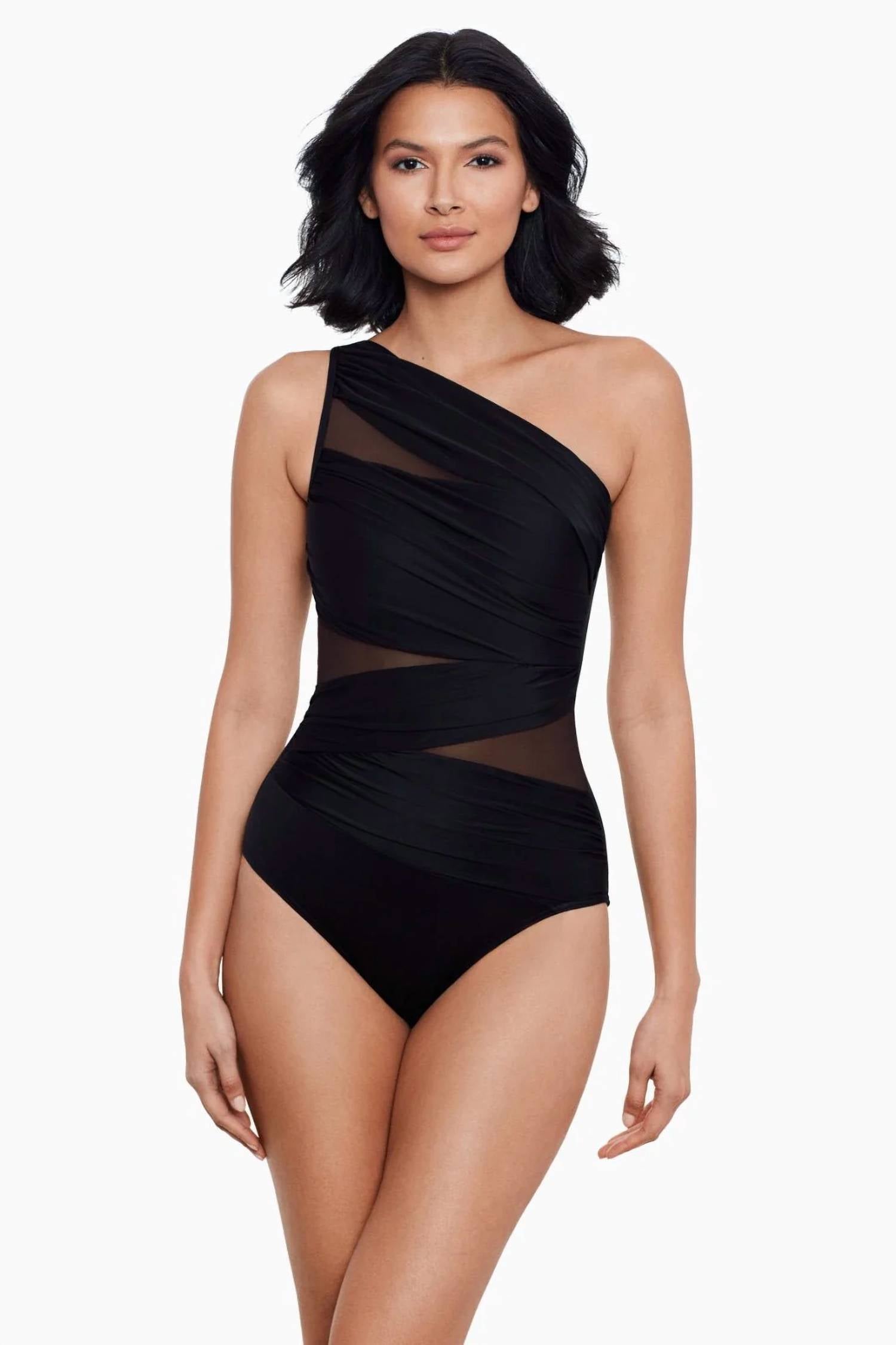 Miraclesuit - Jena One Shoulder One Piece Swimsuit