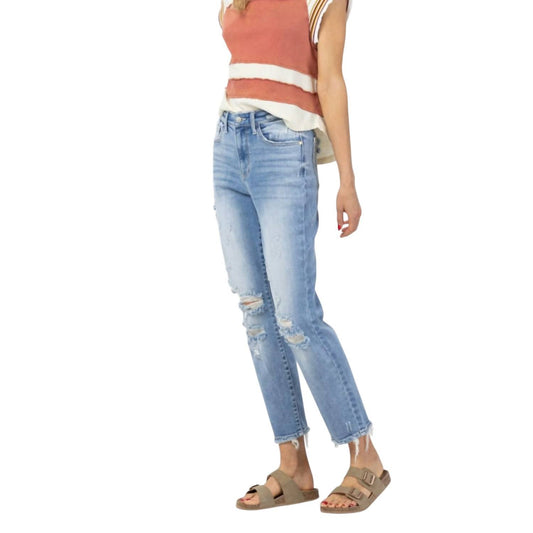 Judy Blue - High Rise Slim Straight Leg Jean