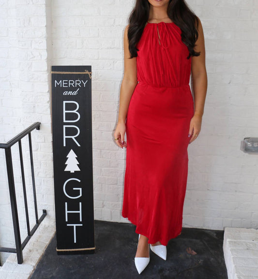 Act Pretty - Slinky Knit Maxi Dress