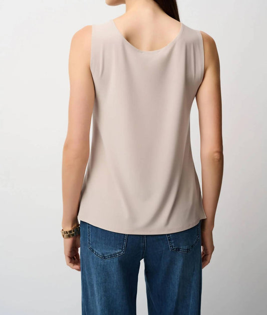 Joseph Ribkoff - Sleeveless Scoop Neck Camisole Top