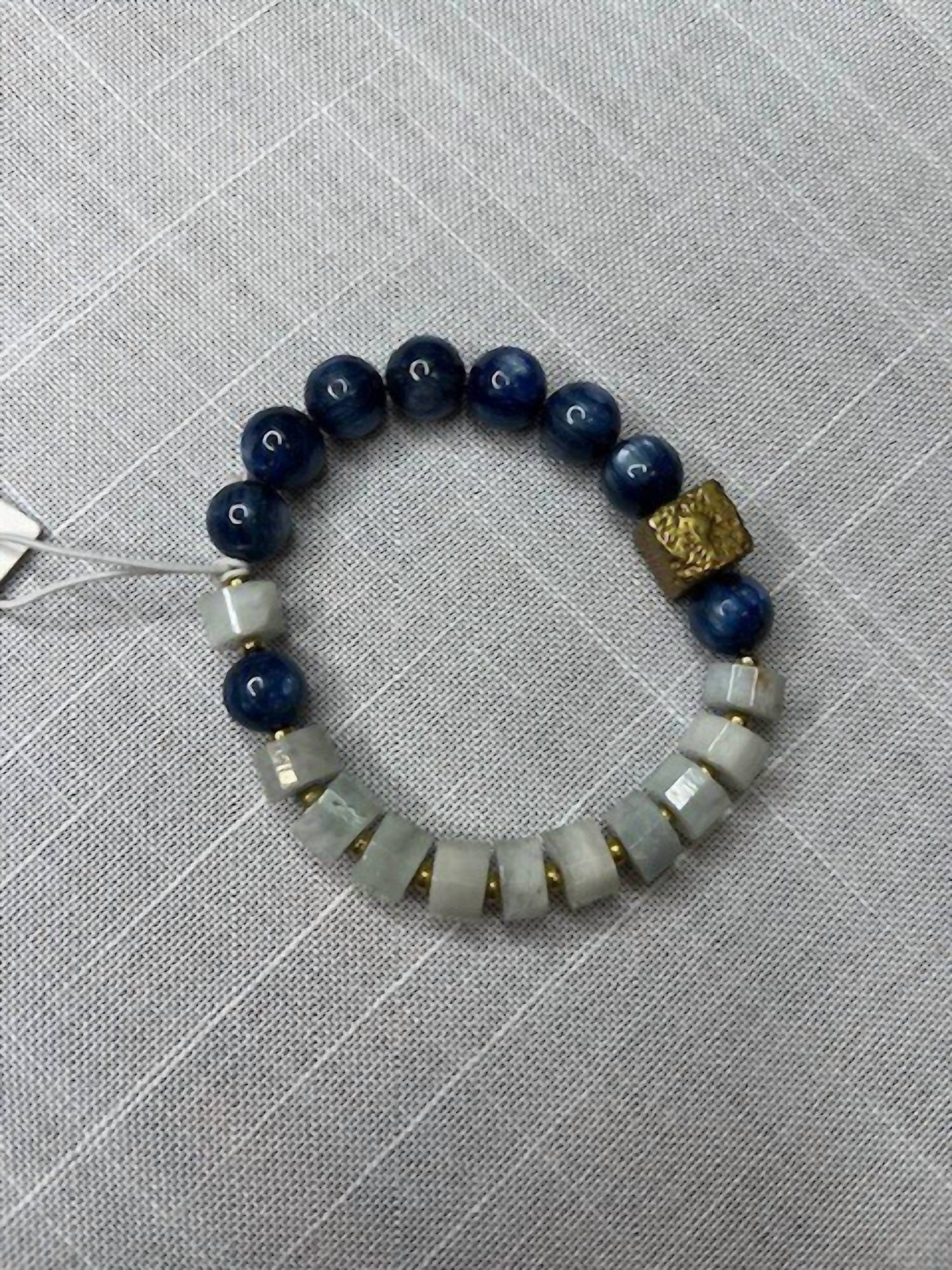 Mickey Lynn - Kyanite Stretch Bracelet