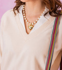 Skies Are Blue - Collared Sweater