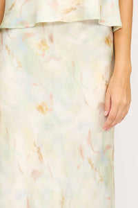 Lucy Paris - Barbara Satin Skirt