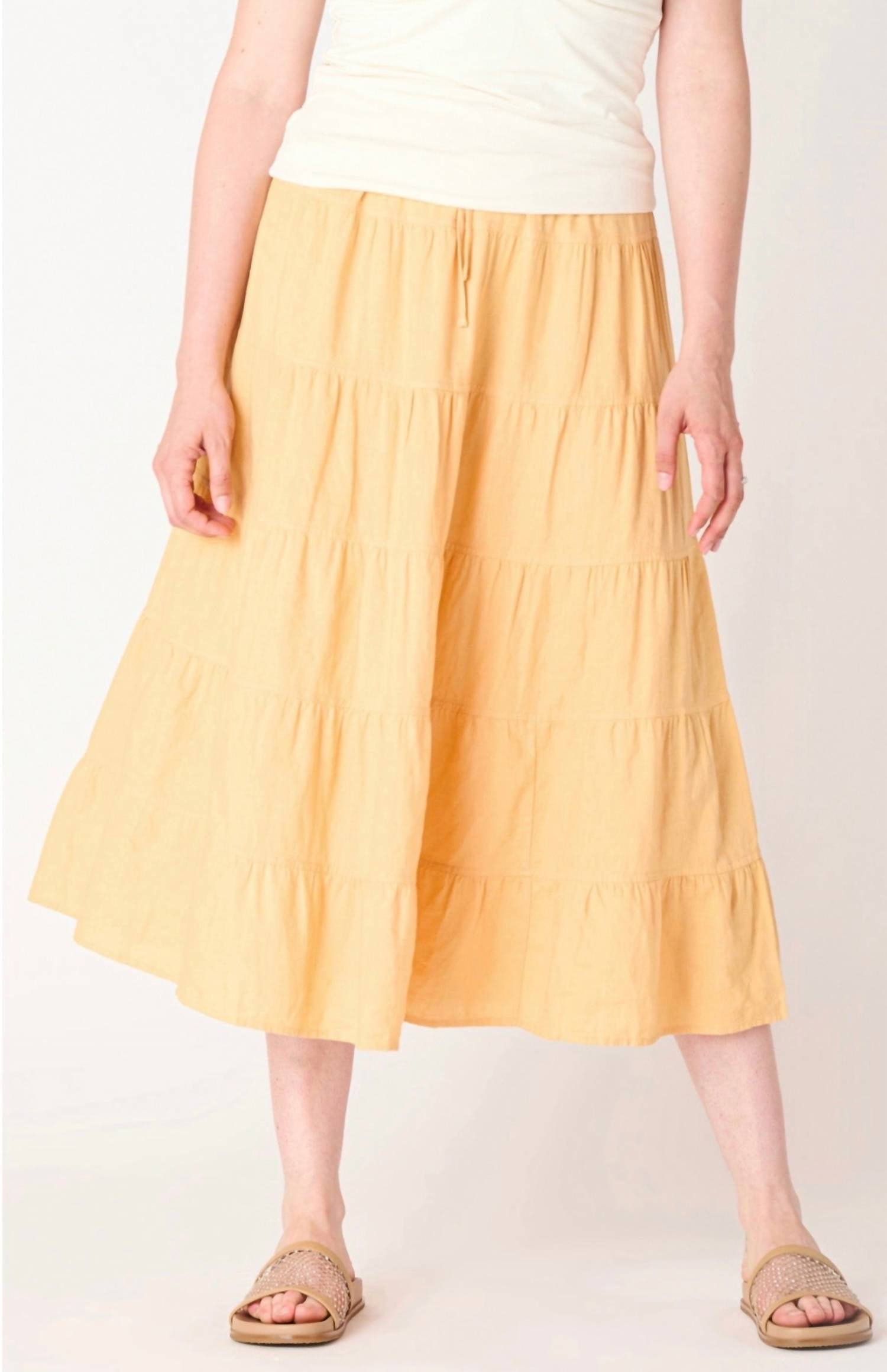 Dex - Soft Midi Skirt
