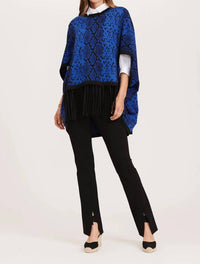 Tyler Boe - Fergie Jacquard Poncho