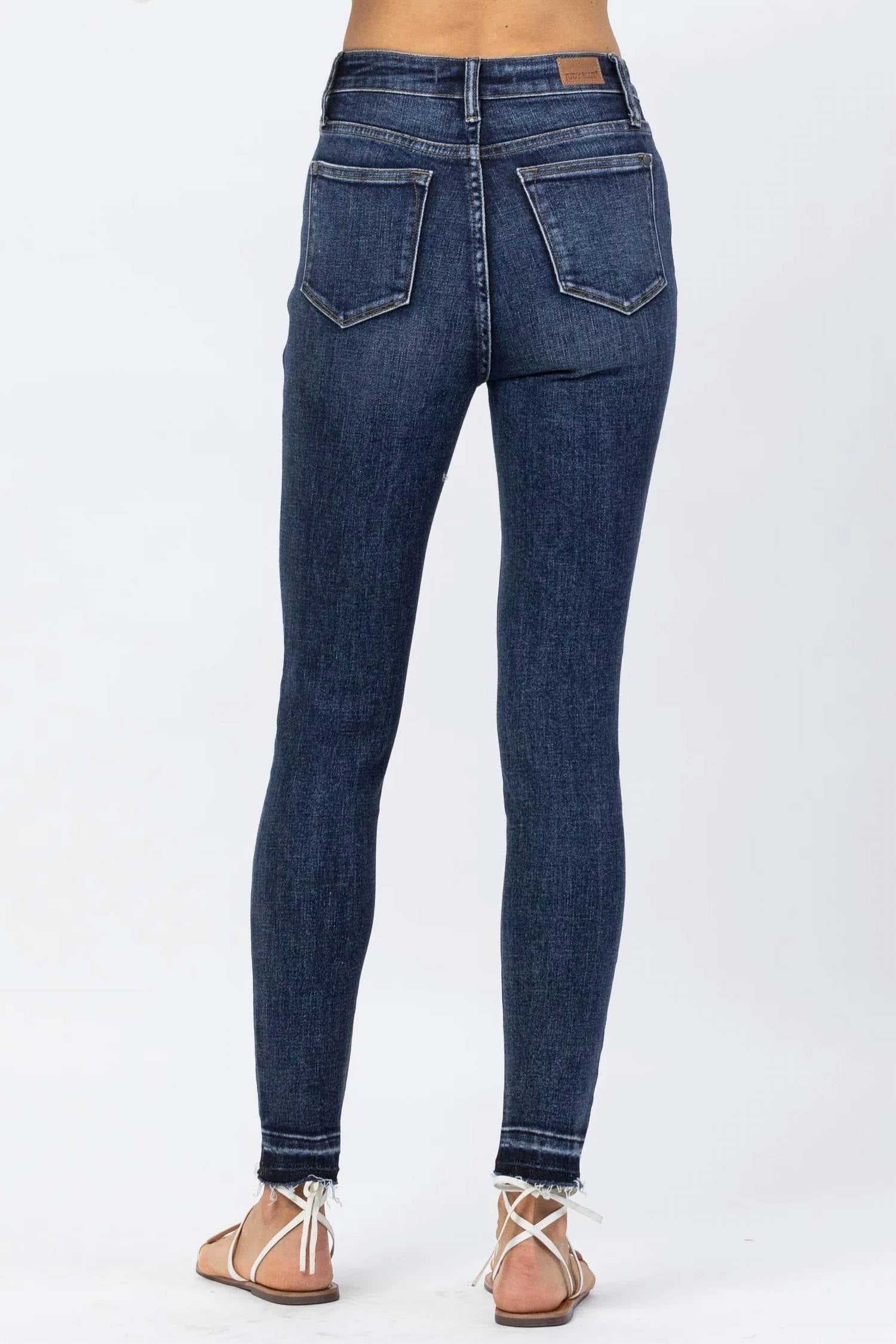 Judy Blue - Tummy Control Skinny Jeans - Plus
