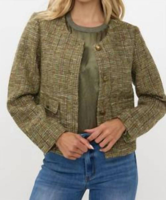 Esqualo - Tweed blazer