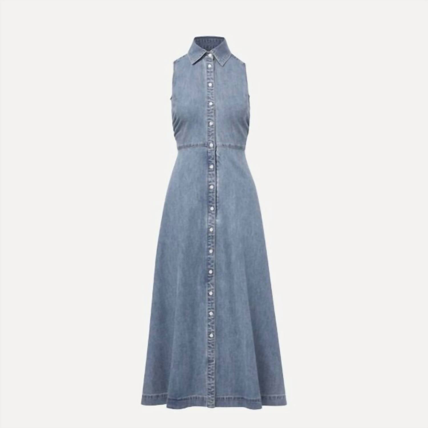 Veronica Beard - Women's Starlight Denim Fuller Midi Dress