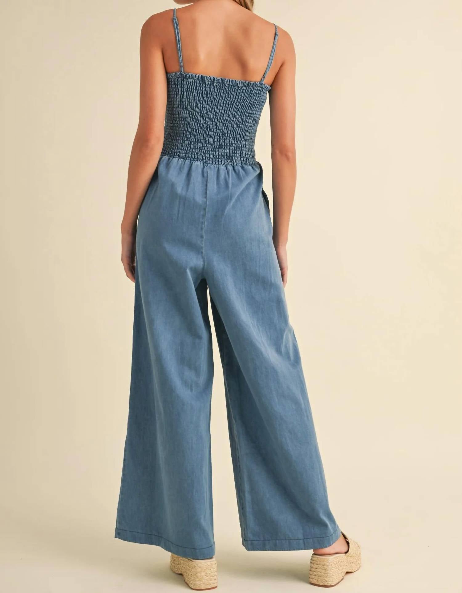 Miou Muse - Haven Wide Leg Jumpsuit