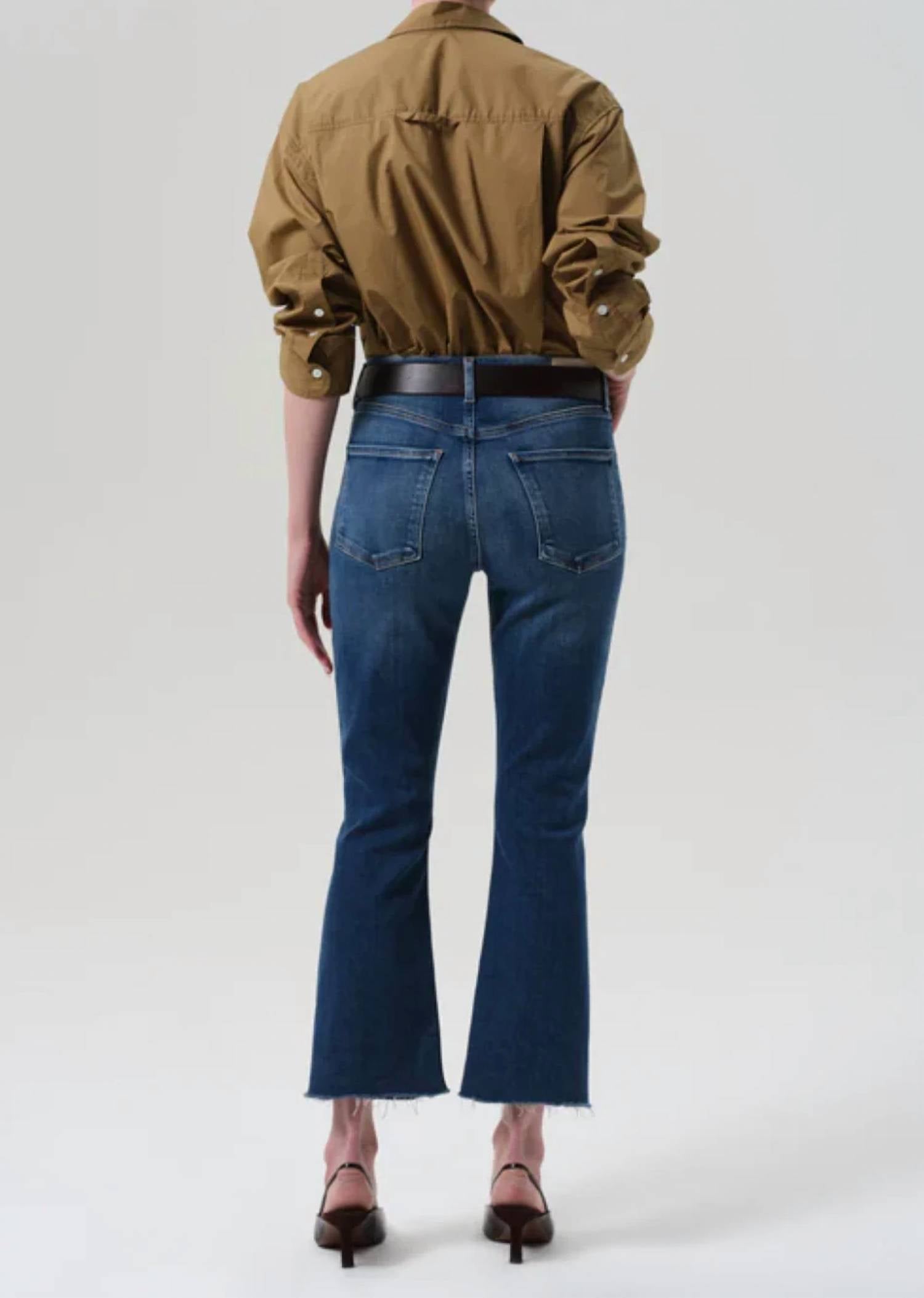 Citizens Of Humanity - Women's Isola Mid Rise Cropped Boot Jeans