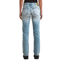 G-Star Lennoxx Slim Straight Leg Jeans in blue - women's jeans - detail view