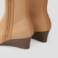 Vivaia - Women's Micaela Knit Wedge Ankle Booties