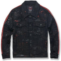 Jordan Craig - Boy's Youth Dillinger Striped Trucker Jacket