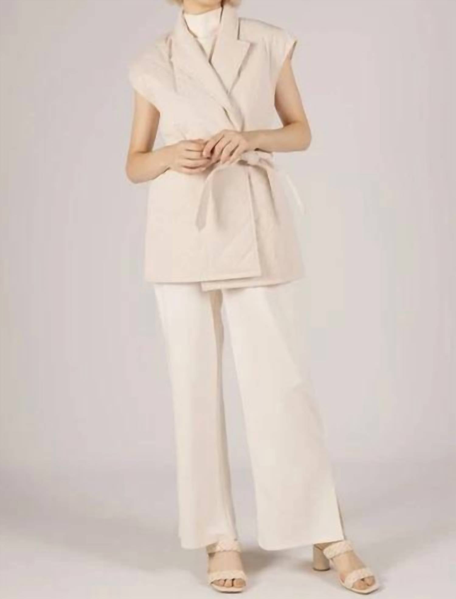 Before You Collection - Quilted Wrap Vest