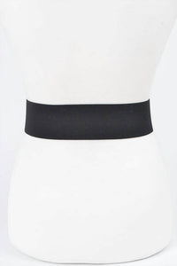 3Am By H&D Accessories - Women's Aurora Borealis Stone Flower Elastic Belt