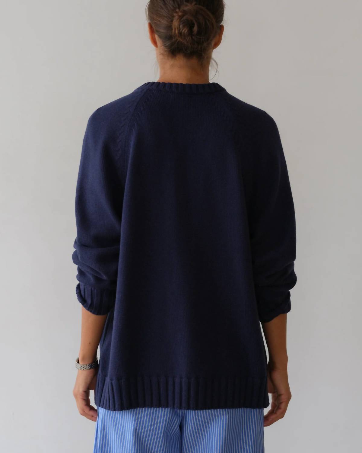 Donni. - Cotton Cashmere V-neck Sweater