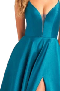 Ellie Wilde - A-line Satin Prom Dress