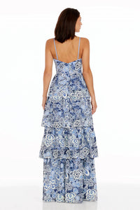Dress The Population - Heidi Tiered Dress