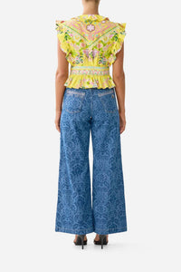 Camilla - Tie Front Top