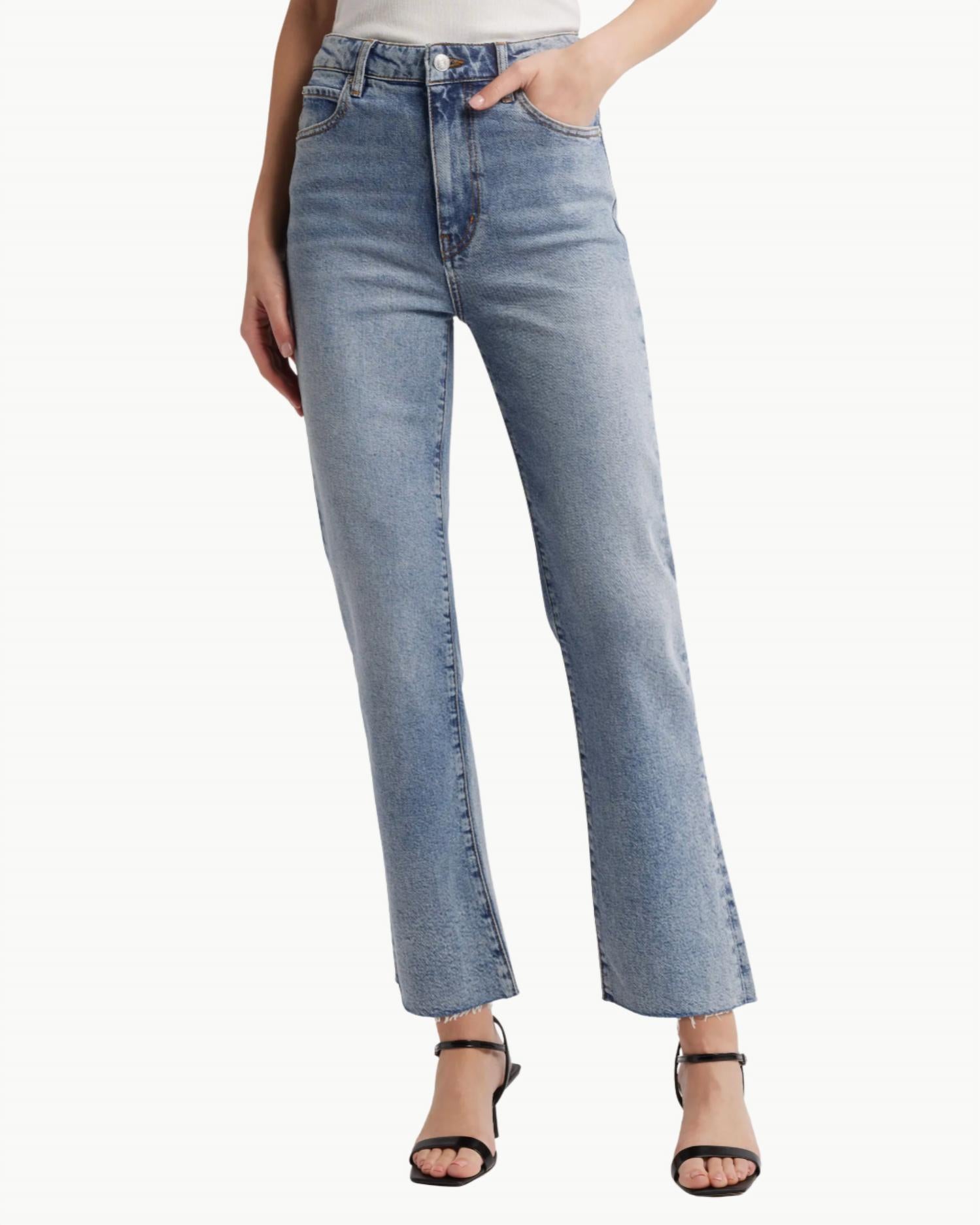 Frame - Ruler High-rise Crop Jeans