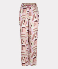 Esqualo - Gemma Geometric Print Trousers
