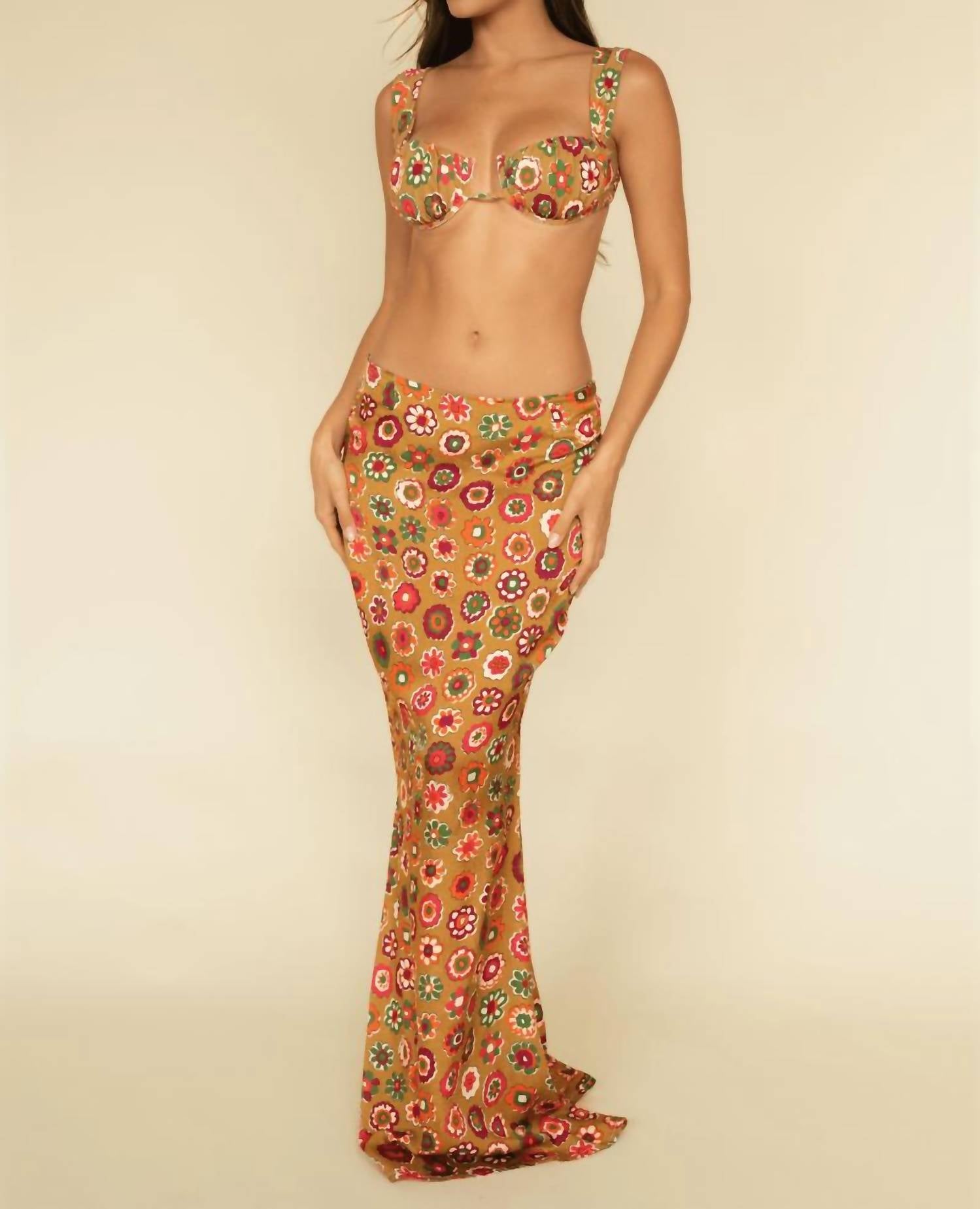 Montce - Silk Natalia Maxi Skirt