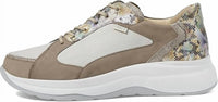 Finn Comfort Women's Piccadilly Sneaker in grey beige mountain - women's sneaker - alternate view