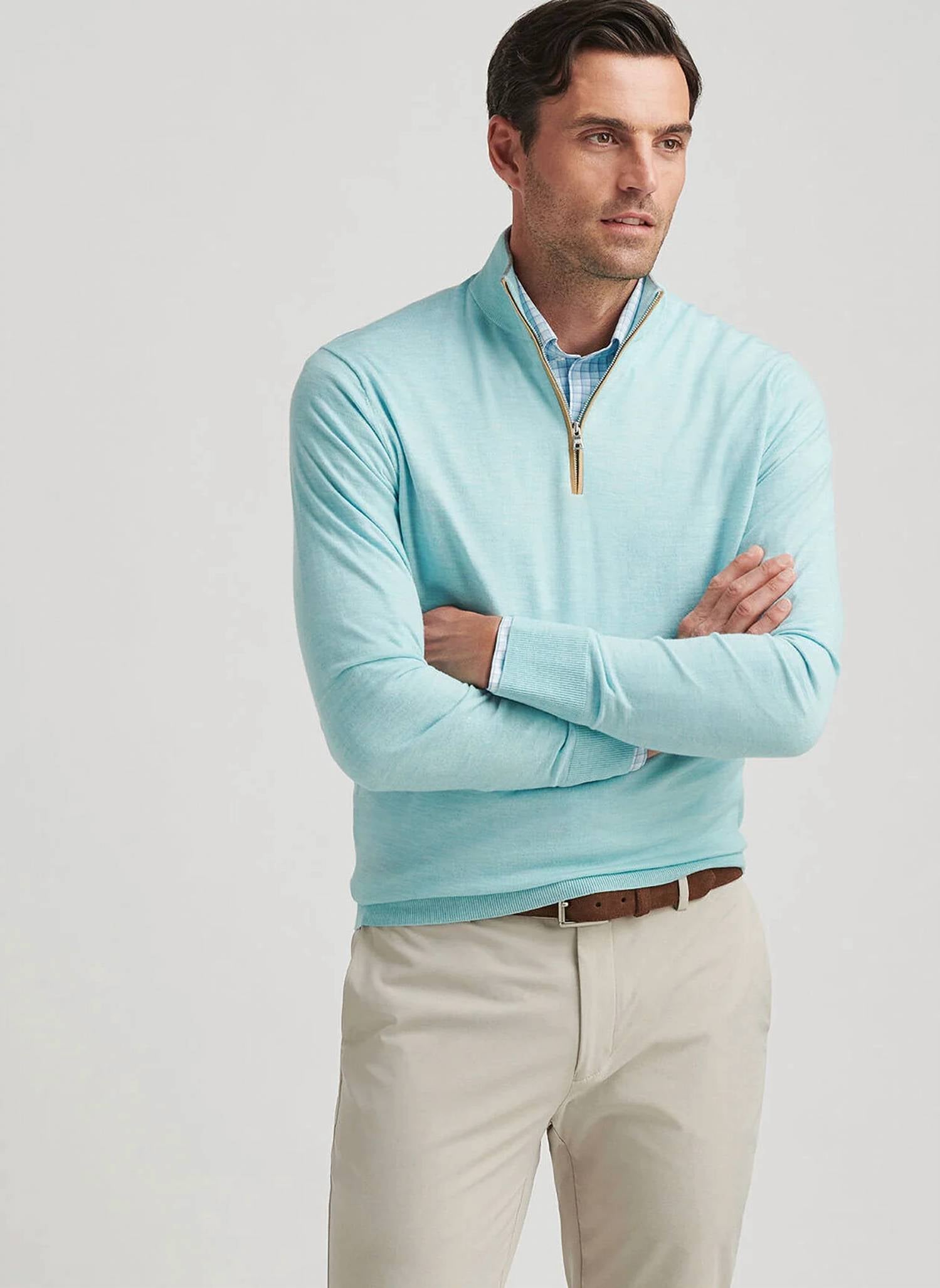 Peter Millar - Excursionist Flex Quarter-zip Sweater