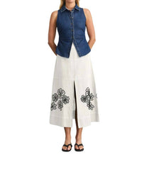 Tanya Taylor - Hanelle Denim Top