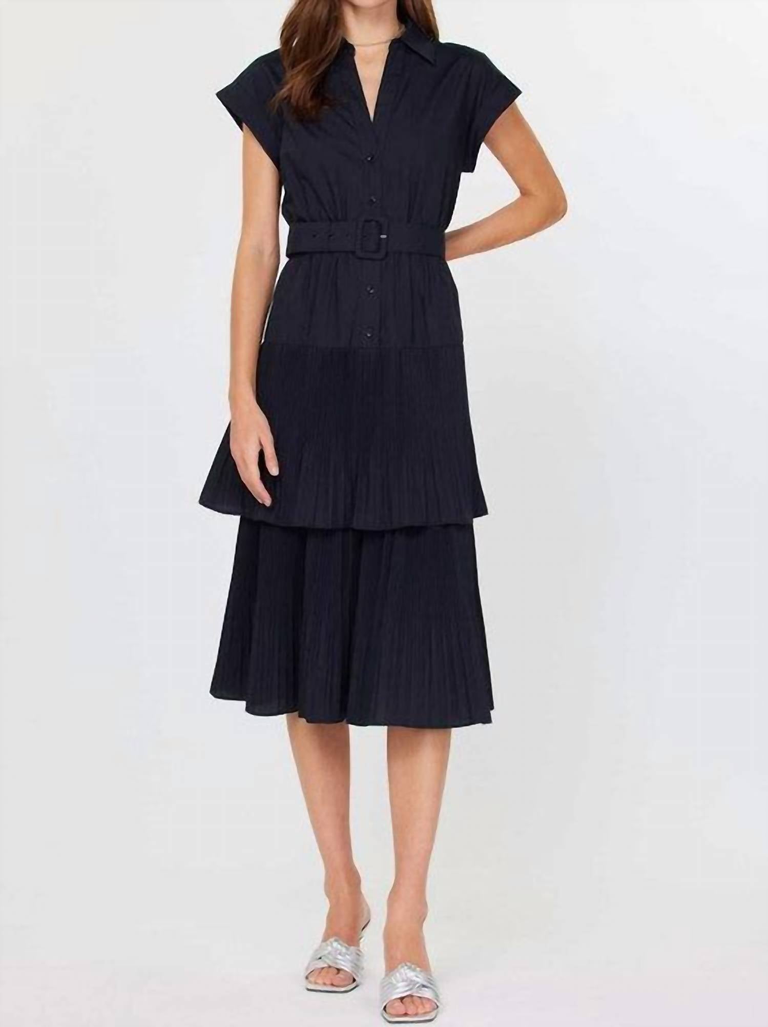 Current Air - Melinda Tiered Midi Dress