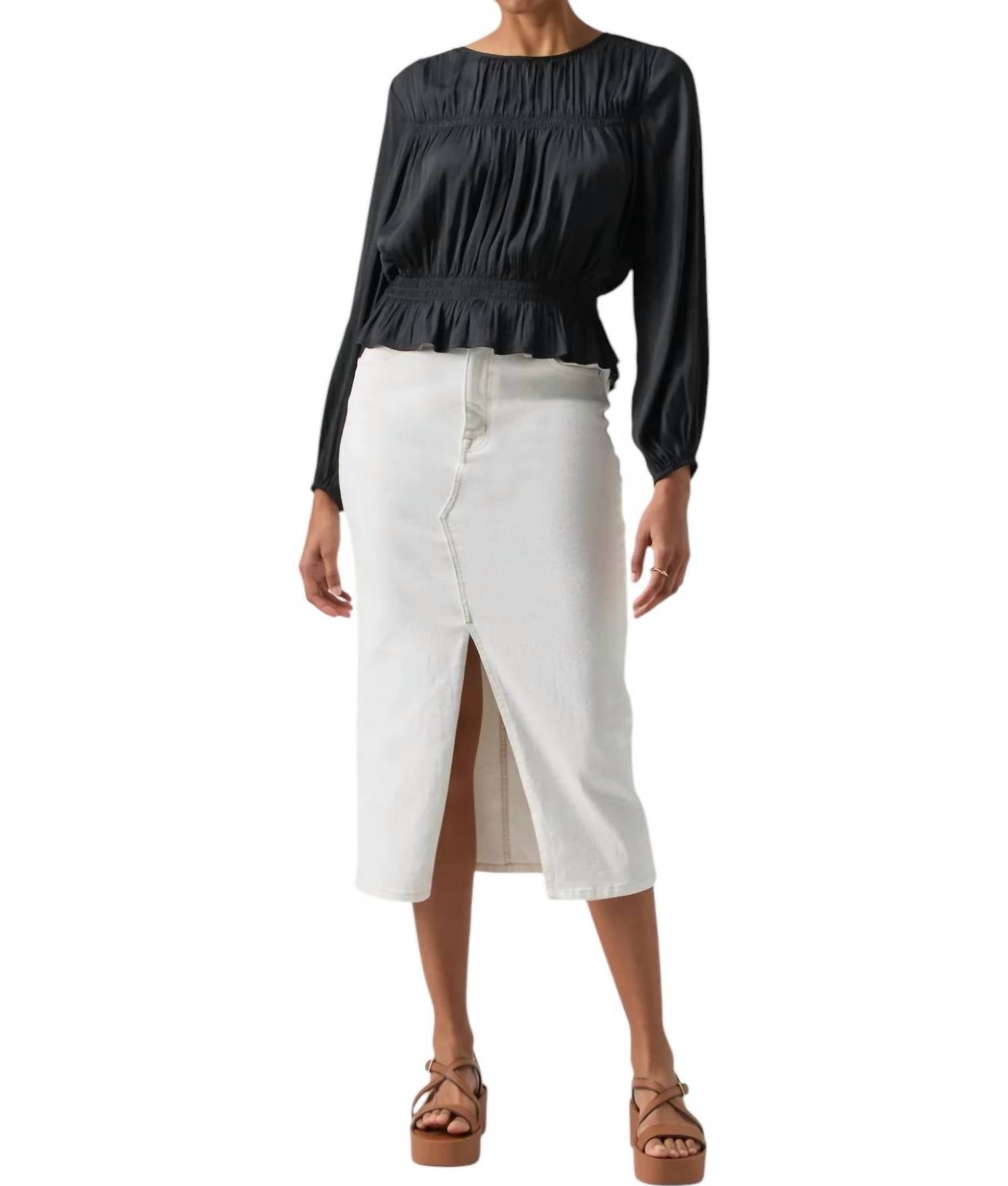 Sanctuary - Denim Midi Skirt