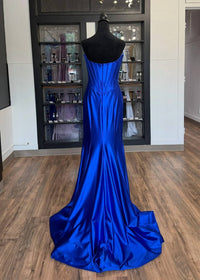 Sherri Hill - Women's Strapless Satin Dress