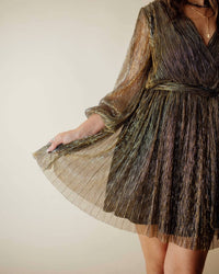 Dress Forum - Holiday Glam Lurex Mini Dress