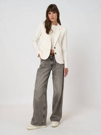 Repeat Cashmere - Tailored French Terry Sweatshirt Blazer