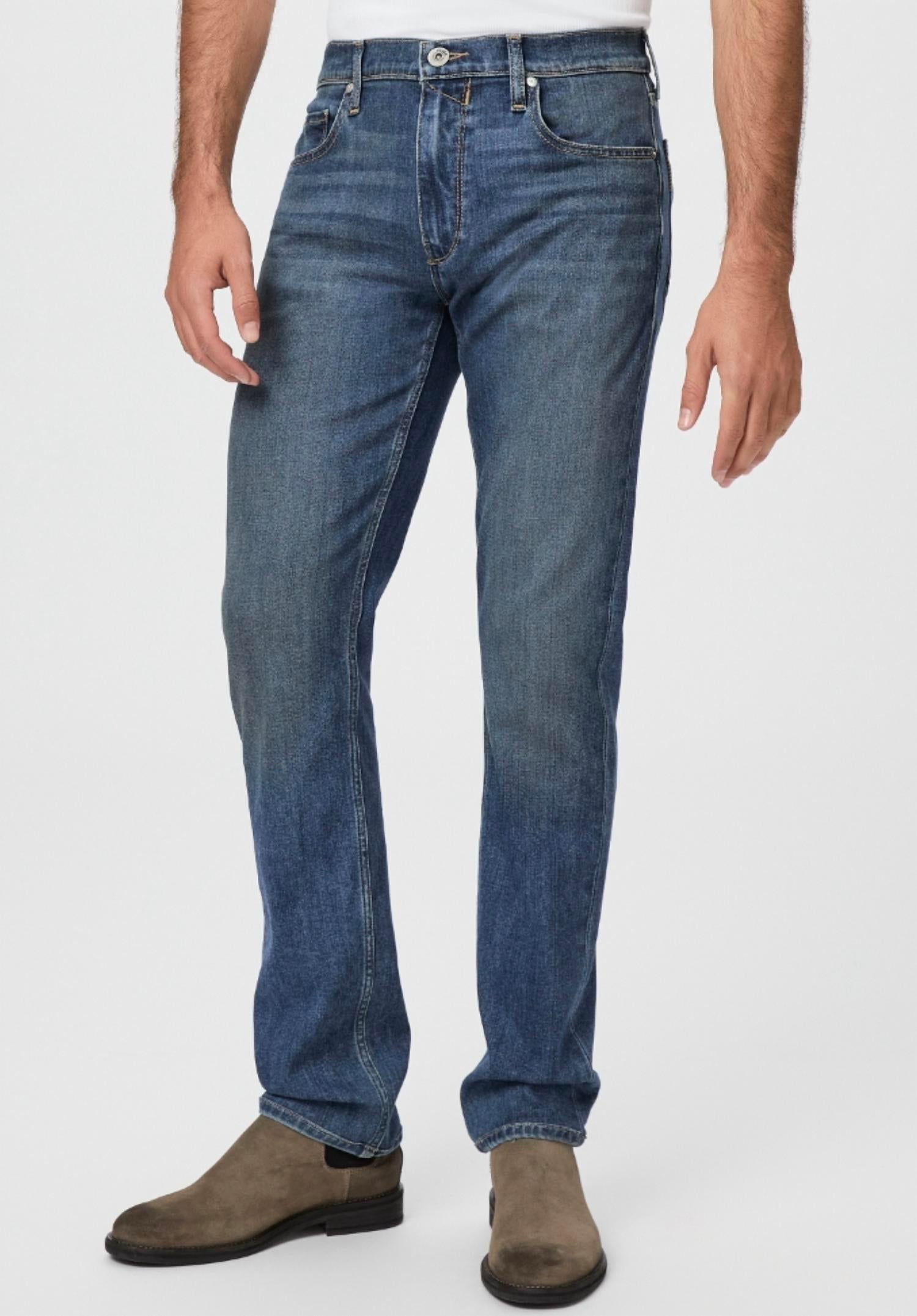 Paige - Federal Slim Straight Fit Jeans