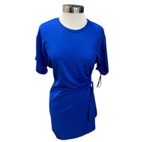 Donna Morgan - Women's Side Tie Short Sleeve Dolman Dress