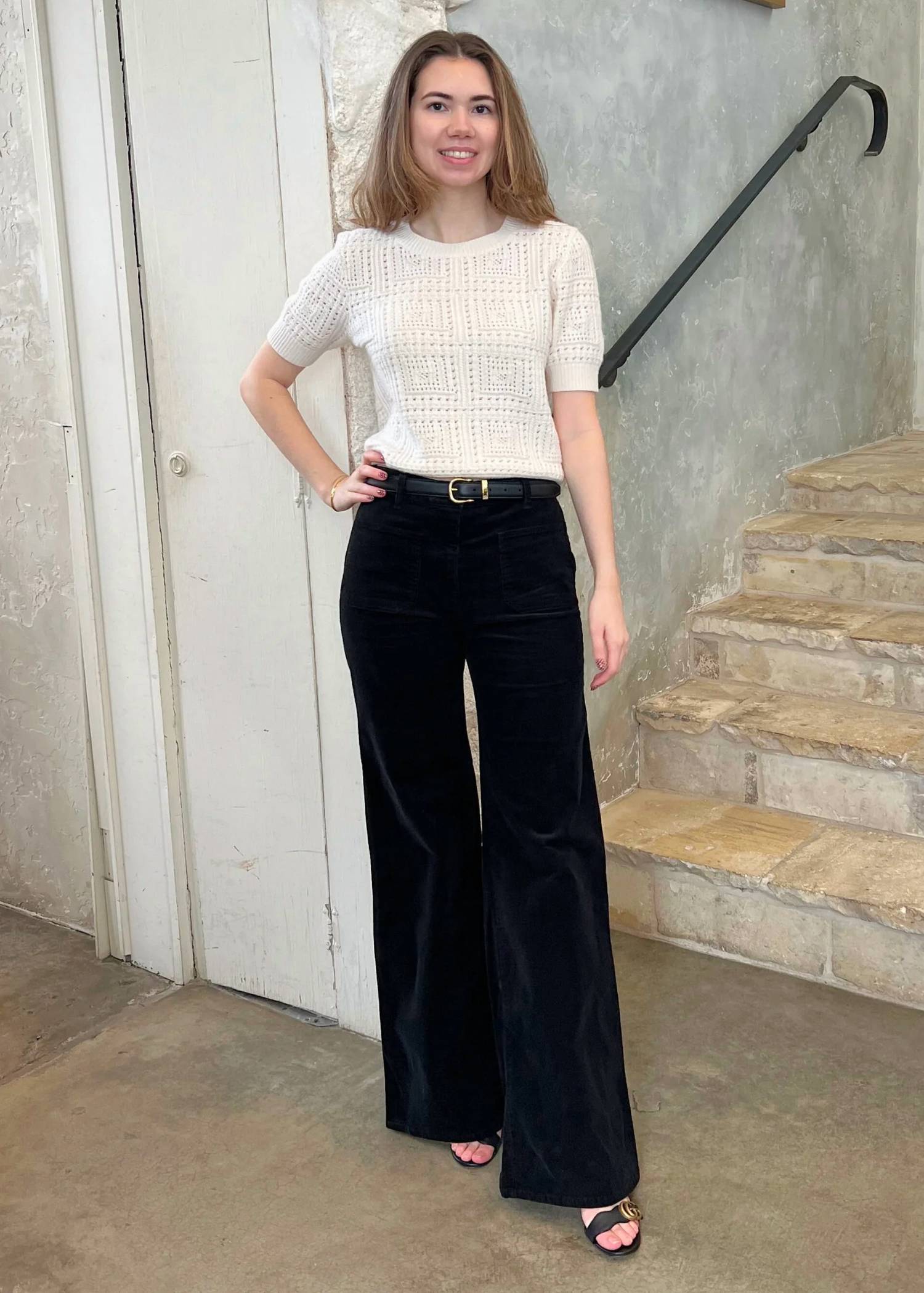 Nili Lotan - Florence High Rise Bootcut Pant