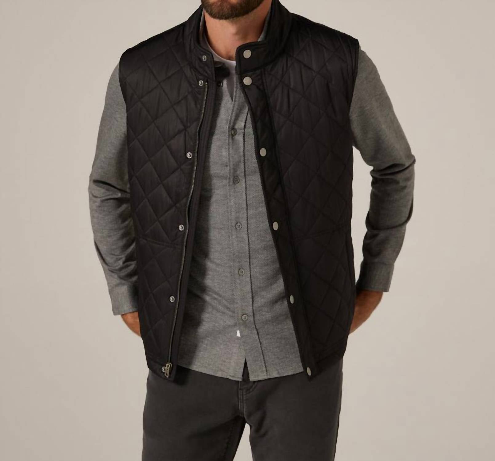 7Diamonds - Crest Quilted Vest