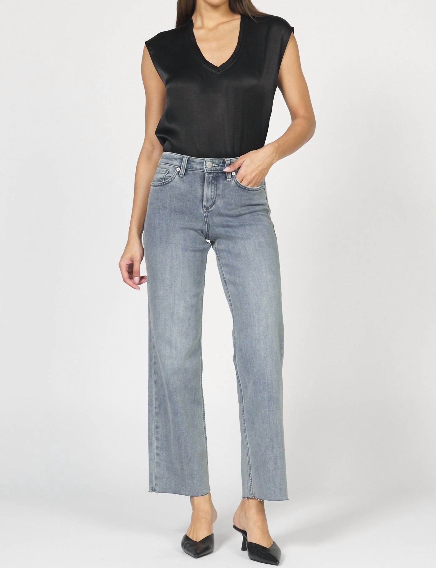 Dear John Denim - Taylor Mid-rise Straight Jeans