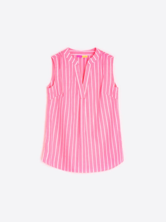 Vilagallo - Fiorella Rosa Sleeveless Top Pink